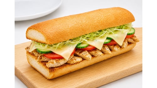 Hähnchenbrust Croque (18cm)