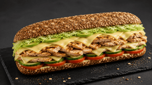 Mass Chicken Croque (18cm)
