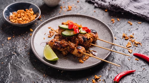 Sate Spiesse Huhn
