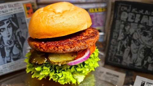Veganer Burger