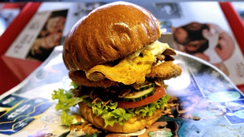 Rocky Rooster Burger