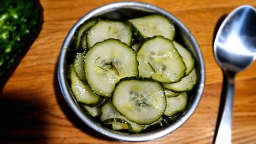 Dänischer Gurkensalat