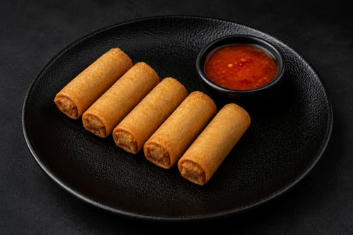 Crispy Spring Rolls Vegetarian