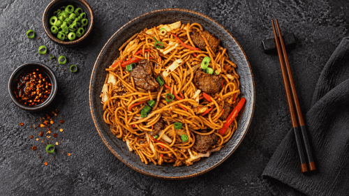 Kage Beef Chow Mein