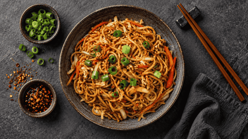 Yoru Vegetable Chow Mein