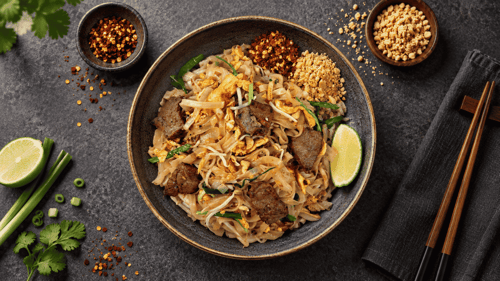 Sua Beef Pad Thai