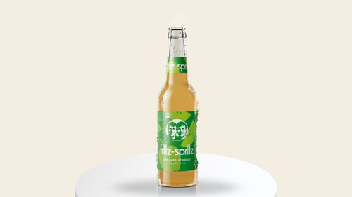 fritz-spritz bio-apfelschorle 0,33l