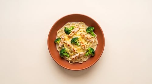Pasta Chicken Hollandaise