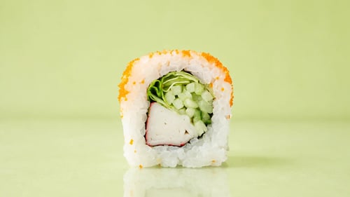 Green Surimi Uramaki
