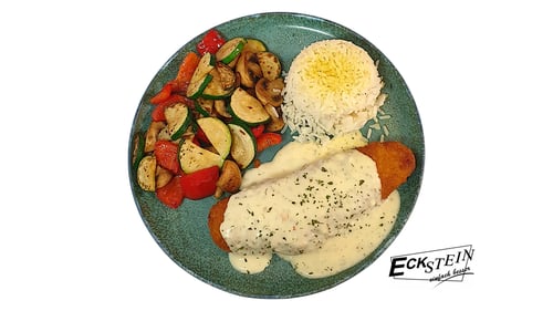 Paniertes Alaska-Seelachsfilet