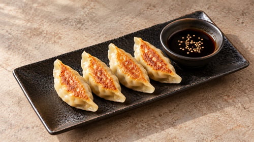 Gyoza mit Fleisch