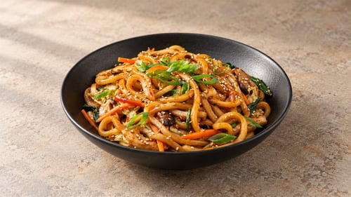 Yaki Udon mit Tofu