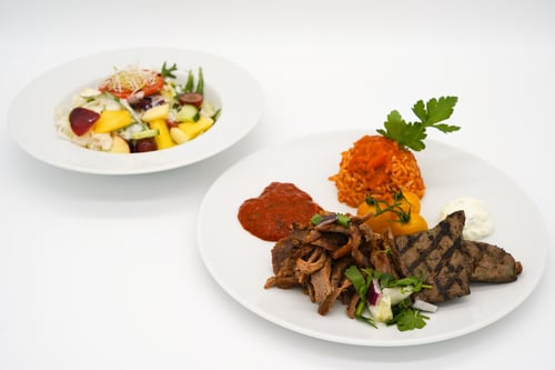 106 Gyros und Rinderleber