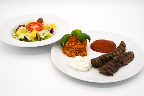 73 Zwei Lammfilets vom Grill