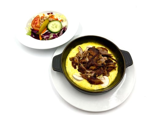 109 Kleines Gyros in Feta-Sauce
