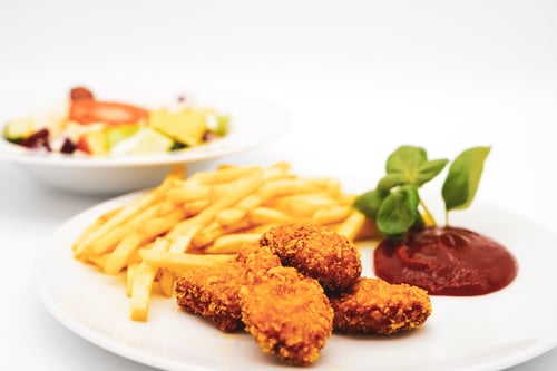 185 Hähnchen Nuggets