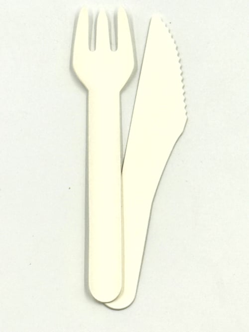 Messer und Gabel Take Away