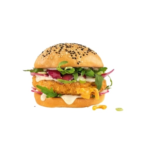 Mac-N-Veggie Burger