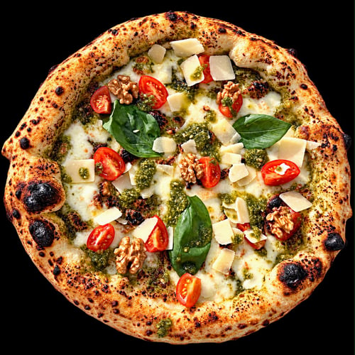 Pizza Pesto & Pomodorini