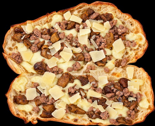 Panuozzo Salsiccia e Porcini
