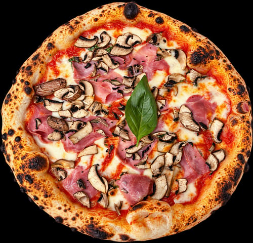 Pizza Prosciutto & Funghi