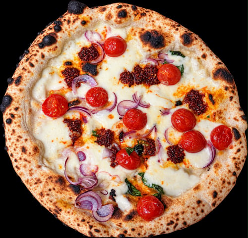 Pizza ’Nduja & Cipolla