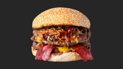 3h's-Burger Einzeln