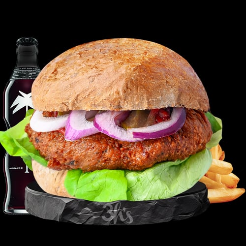 Mittags-Angebot Veggie-Burger