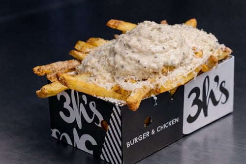 Parmesan -Trüffel-Fritten