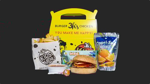 3h's Kids Menu