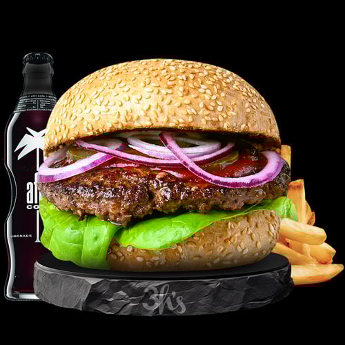 Mittags-Angebot Hamburger