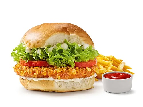 Veggie Crunchy Menu