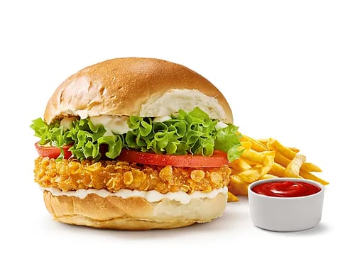 Crunchy Chicken Menu