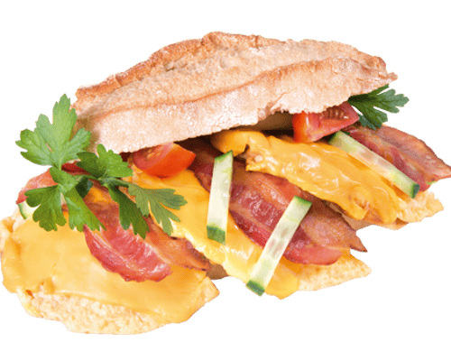 Kaas-Bacon Ciabatta