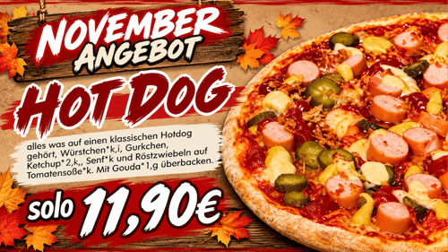 Kopie von HotDog solo 26cm