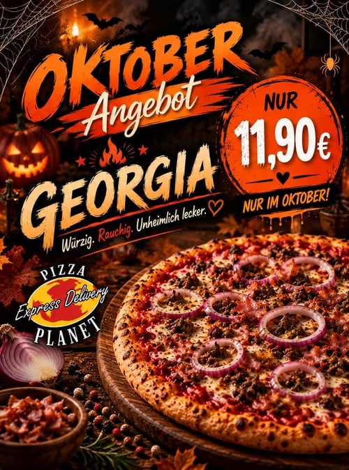 Pizza Georgia solo 26cm