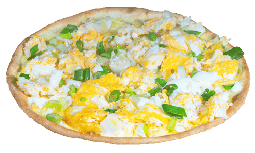 Rührei Pizza Family 40cm <sup>F,S,V</sup>