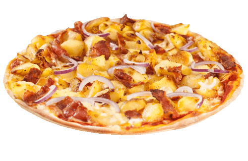 Bratkartoffel Pizza Big 32cm <sup>A,F,K</sup>