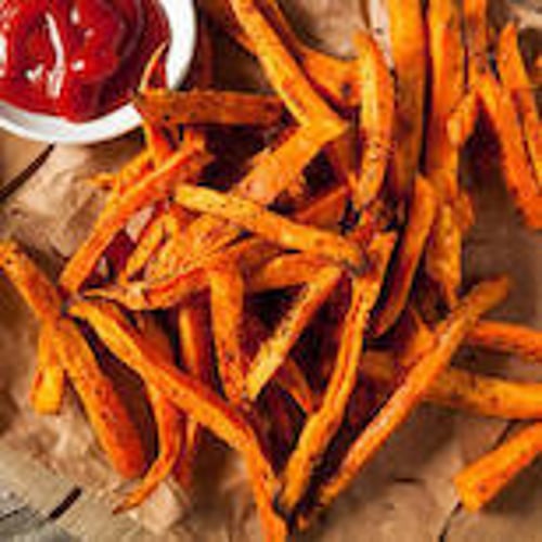 Süßkartoffel-Pommes<sup>B,F,V</sup>