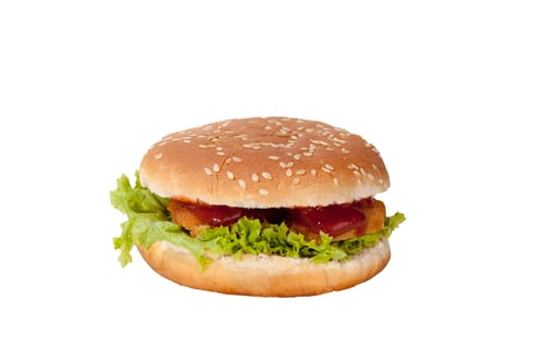 Chicken Nugget Burger