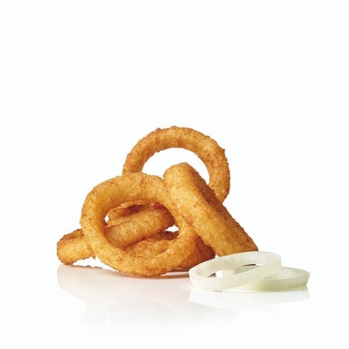 Onion Rings, 8 Stück + Dip