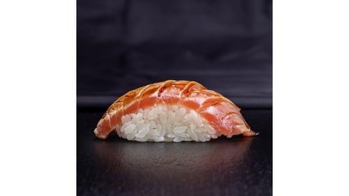 Flamed Tuna Nigiri Flamed Tuna Nigiri