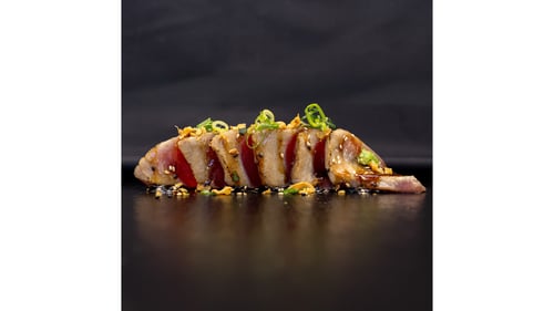 Flamed Tuna Sashimi Flamed Tuna Sashimi