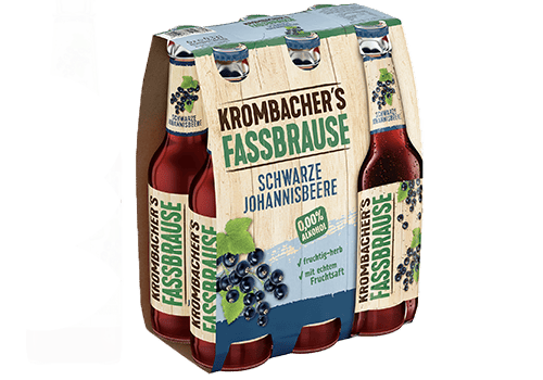 Krombacher Fassbrause Johannisbeere 6x0,33l