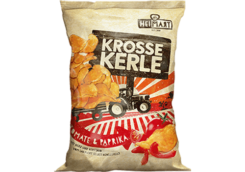 HeiMart Krosse Kerle Tomate&Paprika 115g