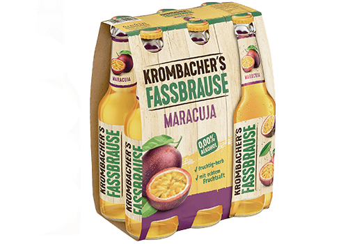 Krombacher Fassbrause Maracuja 6x0,33l