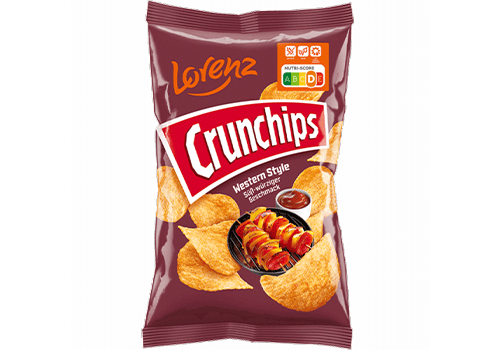 Lorenz Crunchips Western Style 150g