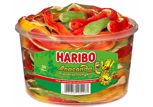Haribo Riesenschlangen 30Stk.