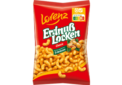 Lorenz Erdnußlocken Classic 120g