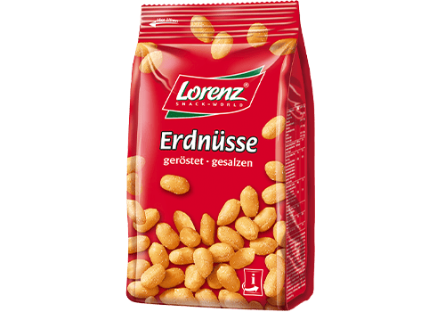 Lorenz Erdnüsse geröstet/gesalzen 200g